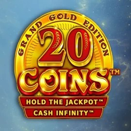20 Coins Grand Gold Edition logo by Wazdan at Casina Casino20 Coins Grand Gold Edition