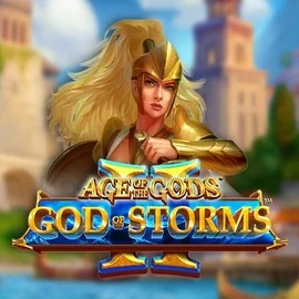 Age Of The Gods: God Of Storms 2 logo by Playtech at Casina Casino