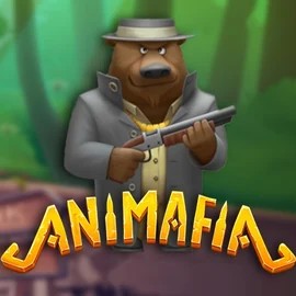 Animafia slot logo by Peter & Sons at Casina Casino