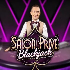 Blackjack Salon Privé logo by Ezugi at Casina Casino