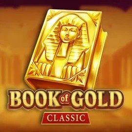 Official Slots logo: Book of Gold Classic by Playson at Casina Casino