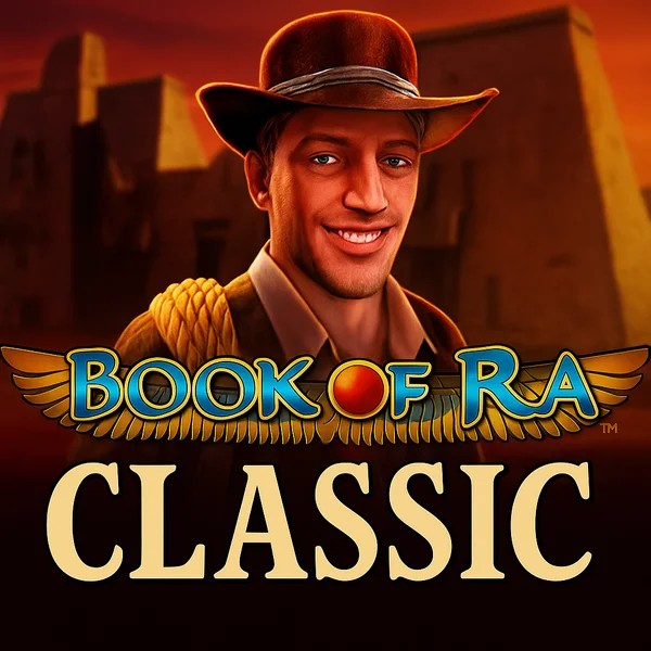 Enjoy Book of Ra Classic by Novomatic – logo hosted on casinacasinoo.com