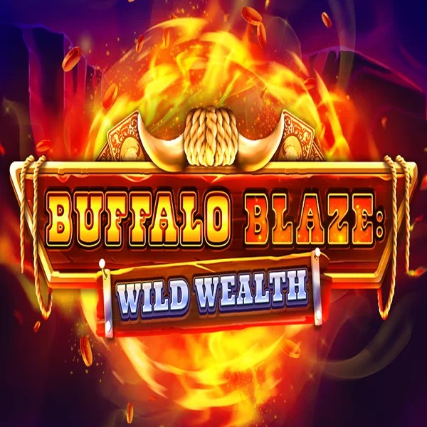 Buffalo Blaze Wild Wealth logo by OctoPlay at Casina Casino