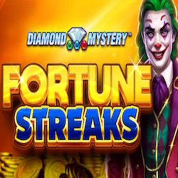 Diamond Mystery Fortune Streaks slot logo by Greentube at Casina Casino