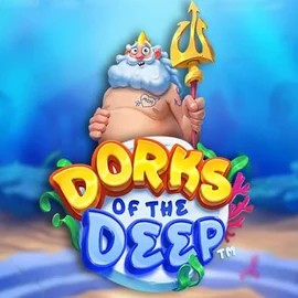 Slots logo of Dorks of the Deep from Hacksaw Gaming at Casina Casino