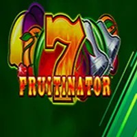 Fruitinator Jackpot King slot logo by Blueprint Gaming at Casina Casino