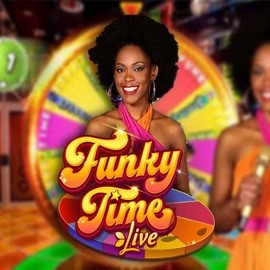 Funky Time casino game by Evolution – featured logo at Casina Casino