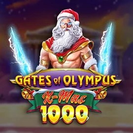 Gates of Olympus Xmas 1000 slot logo by Pragmatic Play at Casina Casino