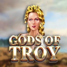Gods of Troy slot logo by Red Tiger Gaming at Casina Casino