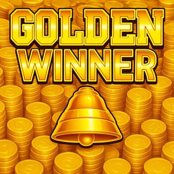 Official Slots logo: Golden Winner by Inspired Gaming at Casina Casino