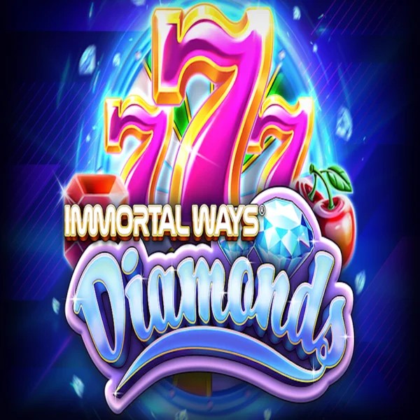 Official Slots logo: Immortal Ways Diamonds by RubyPlay at Casina Casino