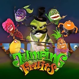 Jumping Fruits casino game by Wazdan – featured logo at Casina Casino