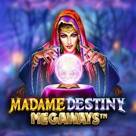 Madame Destiny Megaways logo – Slots by Pragmatic Play at Casina Casino