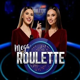 Mega Roulette logo – Live Casino by Pragmatic Play at Casina Casino