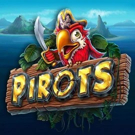 Official Slots logo: Pirots by ELK Studios at Casina Casino