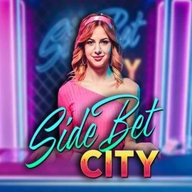 Side Bet City by Evolution, showcased at casinacasinoo.com – game logo