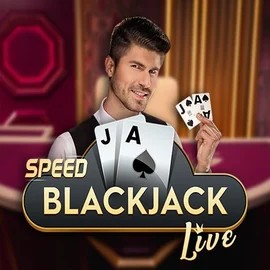 Speed Blackjack slot logo by Pragmatic Play at Casina Casino