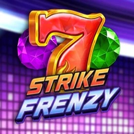 Strike Frenzy slot logo by Pragmatic Play at Casina Casino