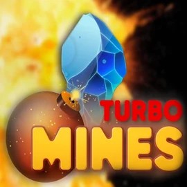 Turbo Mines logo – Casino Games by Turbo Games at Casina Casino